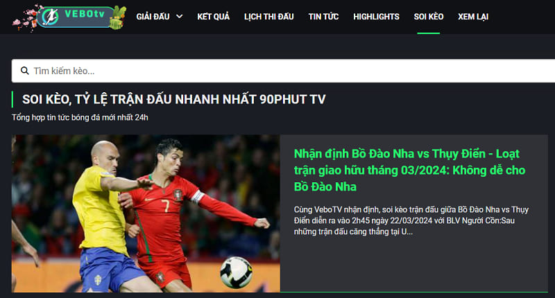 Vebo TV có đội ngũ chuyên gia phân tích chuyên sâu, giàu kinh nghiệm